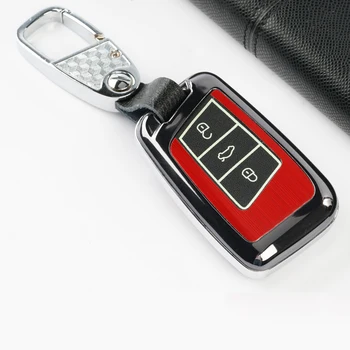 

Luminous Car Smart Remote Key Cases For Volkwagen Passat B8 VW Golf Gte Key Covers For Skoda Superb A7 Keychain Car Accessories