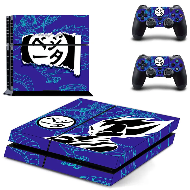 DPTM0296 Dragon Ball наклейка для PS4 Son Goku PS 4 стикер игровая станция 4 наклейки pegatinas Adesivo для консоли playstation 4 и 2 контроллера - Цвет: DPTM0296