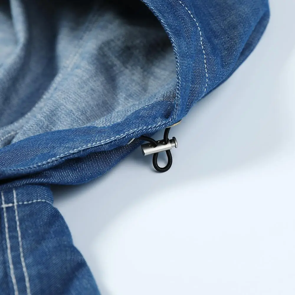 half jean half sweater jacket