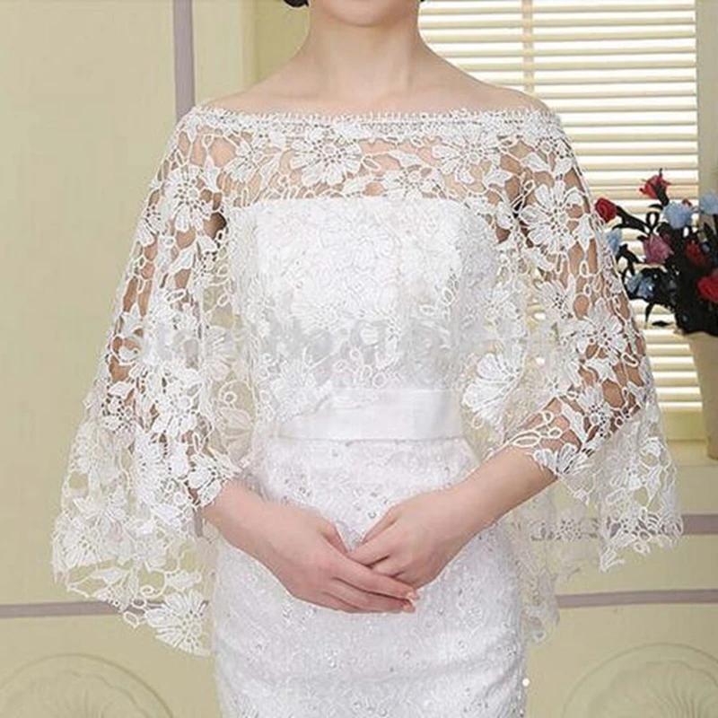 

Lace Elegant Wedding Bolero bridal jacket ivory wedding jacket Wedding Accessories bolero mariage