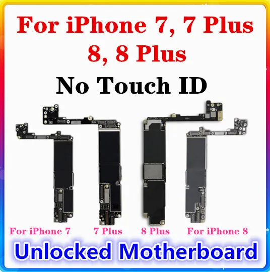 Разблокировка для iPhone 7 / Plus/8/8 Plus материнская плата без касания поддержка iCloud IOS