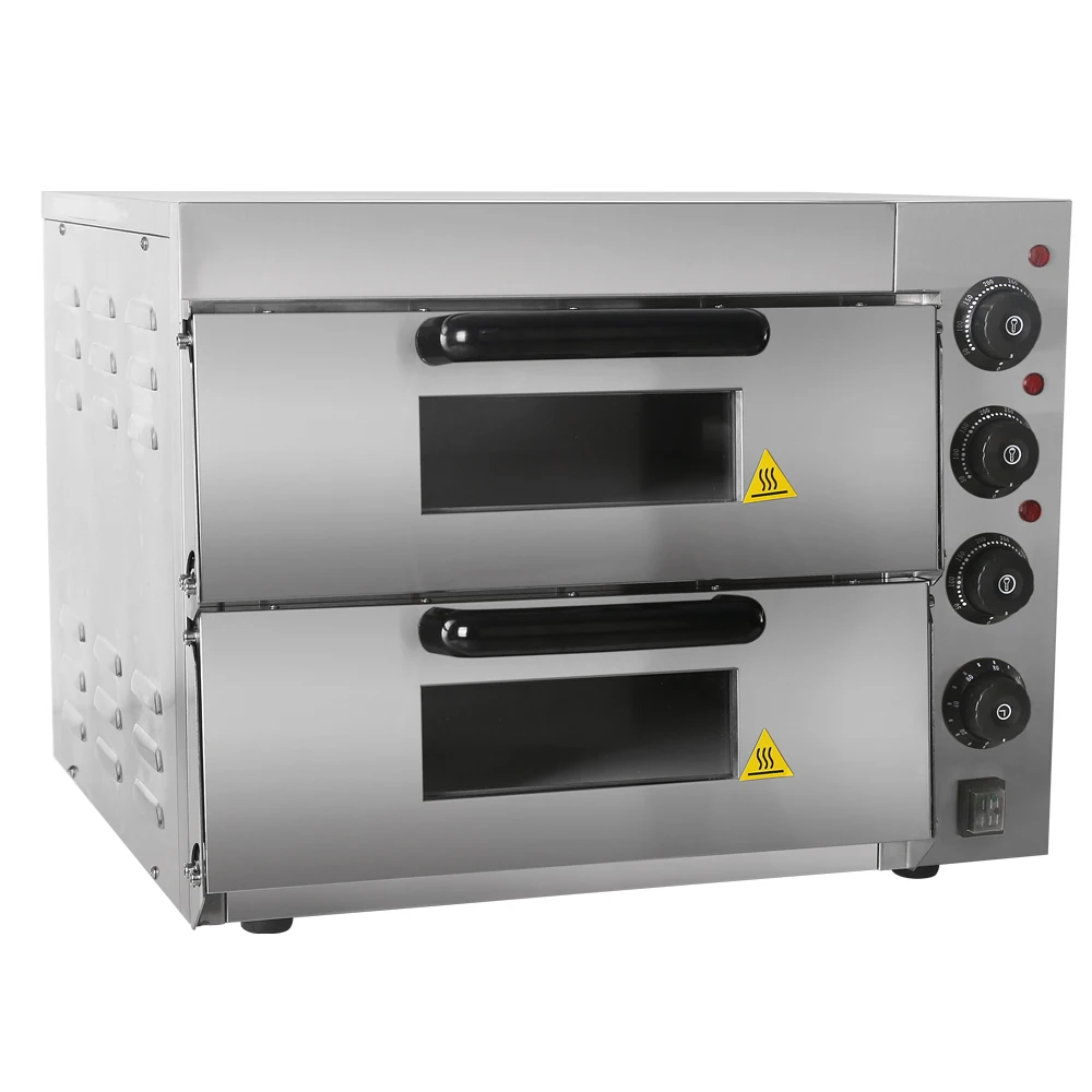 Bakery Pizza Oven Infrared Heater Double Layer Baking Oven Stove