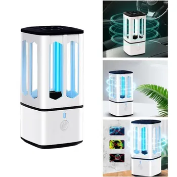 

UVC Ultraviolet Disinfection Lamp Portable Ultraviolet Sterilization Lamp 3.8W USB Rechargeable Ultraviolet Mite Sterilizer