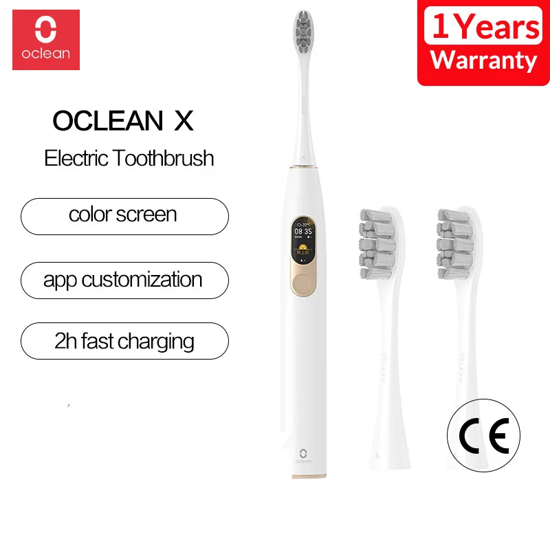 Xiaomi Oclean X sonic электрическая зубная щетка для взрослых, водонепроницаемая, ультра звуковая, автоматическая, быстрая зарядка, зубная щетка mijia