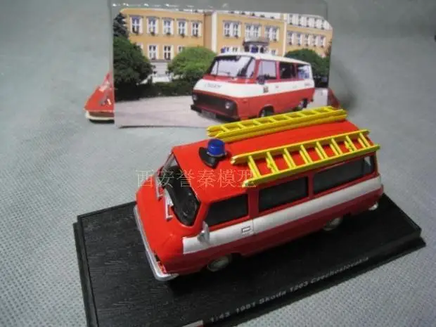 Редкая новая специальная металлическая модель эвакуатора 1/43 Чешский 1981 пожарная машина домашний дисплей Коллекция Модель игрушки для детей