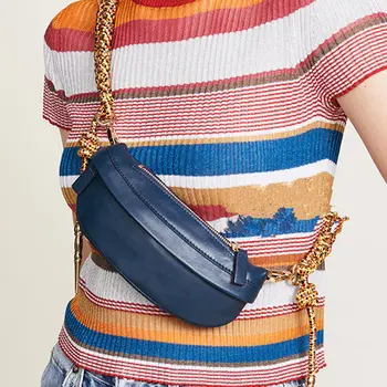 

Messenger Bags Ladies PU Leather Waist Belt Bag women Mini Disco Waist Pack Luxury Handbags Women Bag Designer Chest Bag Weave
