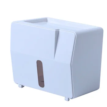 

1 pc Toilet Wall Hanging Tissue Box Paper Case Tissue Box Holder for Toilet