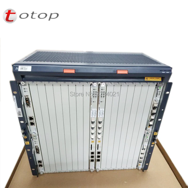 Olt ZTE ZXA10 C300 GPON OLT с 2 * PRWG, 2 * SCXN, 2 * GUFQ, 1 * ETGO