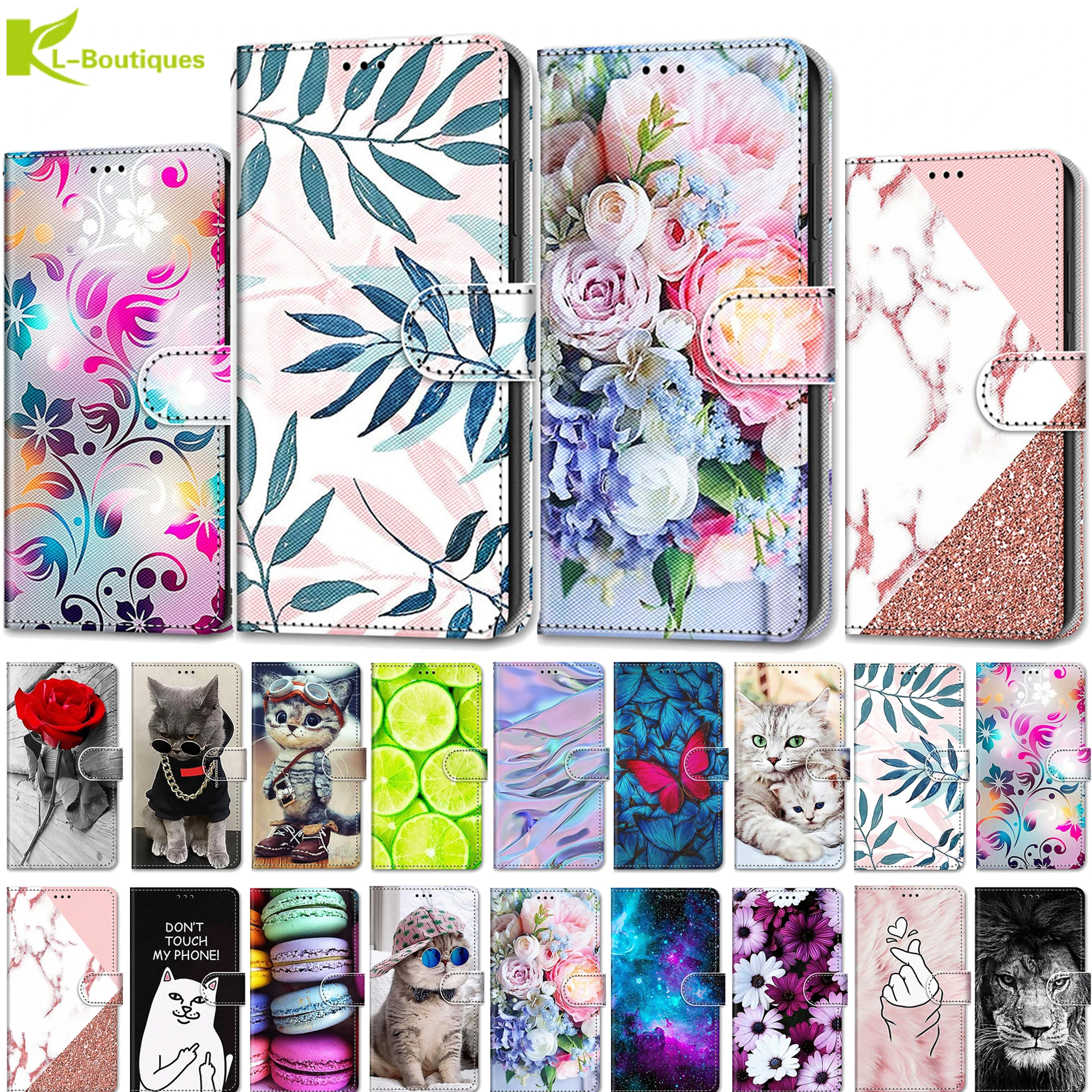Phone Case Stand Flip Phone Holster For Samsung Galaxy S20 FE S21 Ultra S20 S10 S9 Plus S10E S8
