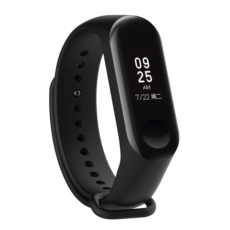 Ремешок на запястье для Xiao mi band 3 ремешок на запястье mi Band 3 браслет на ремне Оригинальные сменные цветные силиконовые