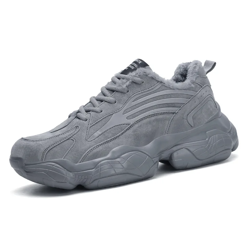 

Douyin Hot Selling Winter plus Velvet Warm Cotton-padded Shoes Versatile Casual Sports Trendy Shoes Korean-style Trend INS Dad S