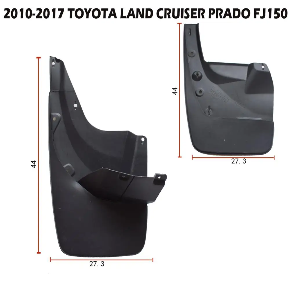 Брызговик для Toyota Land Cruiser Prado FJ150 2010~ брызговик аксессуары 2011 2012 2013 YC101027