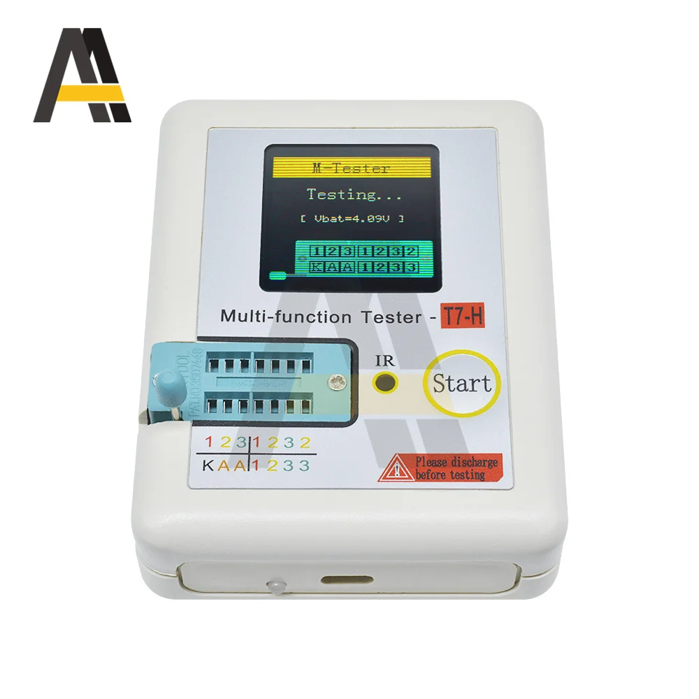 TCT7H TFT Transistor Tester Multifunction Test Auto Ammeter Voltmeter