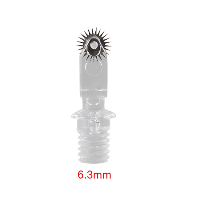 6.3mm Профессиональный 100 шт. игла для микроблейдинга ролик татуировки бровей туман вышивка микроблейдинг для перманентного макияжа ручка инструменты - Габаритные размеры: 6.3mm