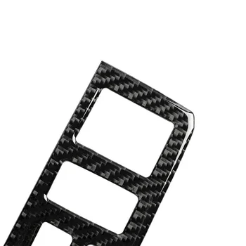 

3pcs Center Trim stickers Car Auto Central Carbon Fiber For BMW 3 Series E46 1998-2005 Interior