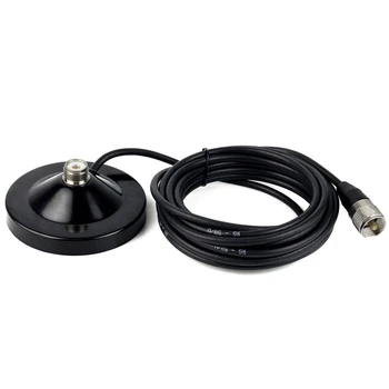 

5m coaxial UHF Male MS90 mobile car antenna magnetic roof base
