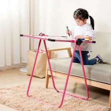 Детская живопись Магнитный мольберт регулируемая доска для рисования для детей на лямках маленькая доска детская Двусторонняя настенная диаграмма стиль алло