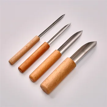 

4pcs Semicircle Punch Clay Tools Pottery Clay Modeling Tools Set Carving and Painting Tools