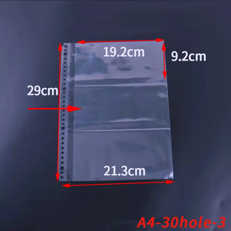 Eco-eco A5 100% Recycled Premier Multi Punched Pockets Glass Clear, Transparent Poly Wallet Sheet Protector, 45 Microns (Pack Of 100), Eco109