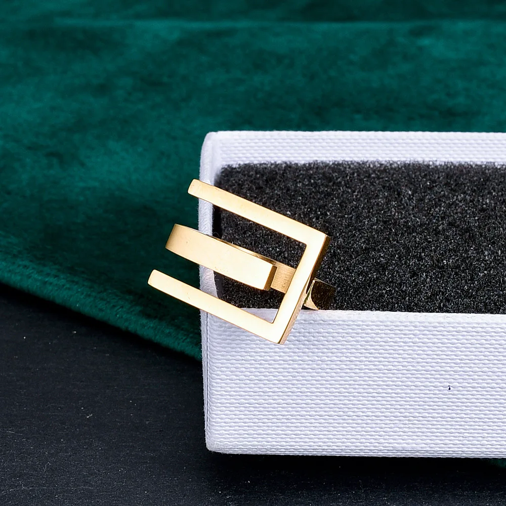 YUN RUO индивидуальное Винтажное кольцо на палец для вечевечерние женское подарок