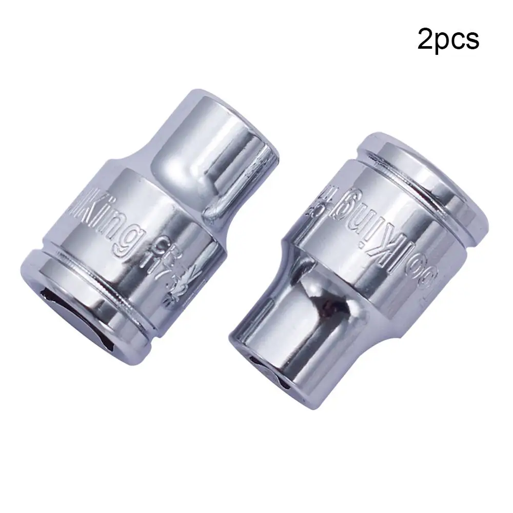 E10 x2pcs 3/" Привод E8~ E20, короткий рукав, 6 точек, гайка, шестигранная, Torx, ударная розетка, хром-ванадиевая сталь, 6-точечная розетка, 1 шт./2 шт - Цвет: E10 x2pcs