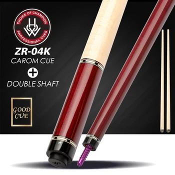 

Original HOW Carom Cue 12mm Tip ZR-04K Double Shafts 3 Cushion Game Cue Carom Stick Excellent Billiards Carom Cue with Gifts