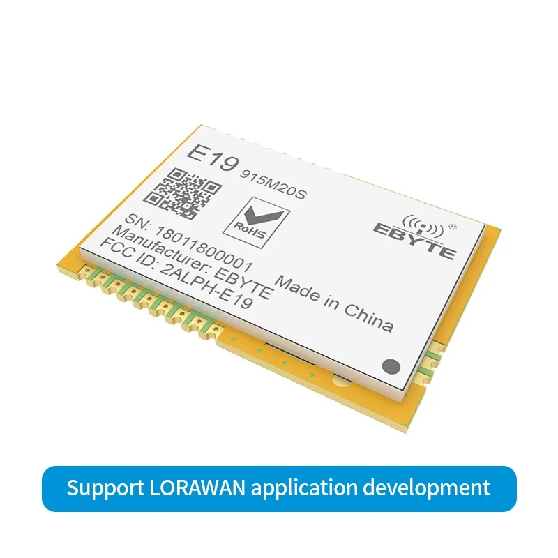 E19-915M20S Lora Long Range SX1276 915 МГц 100 мВт штамп антенна отверстия IoT uhf беспроводной приемопередатчик приемник модуль