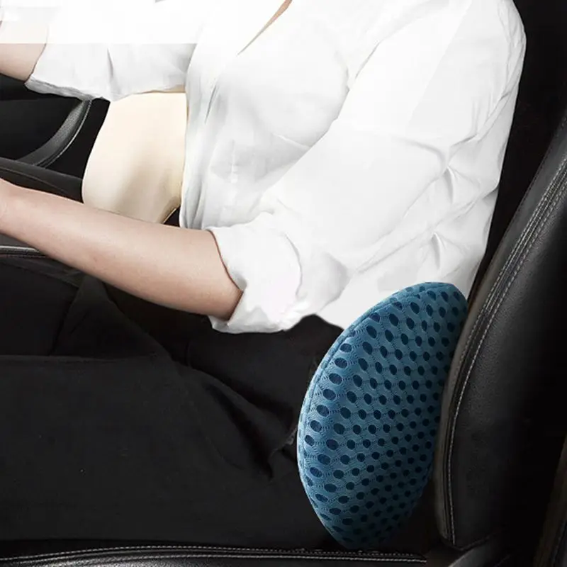 

Half Moon Semi-roll Bolster Pillow Durable Massage Ankle Knee Support Lifting