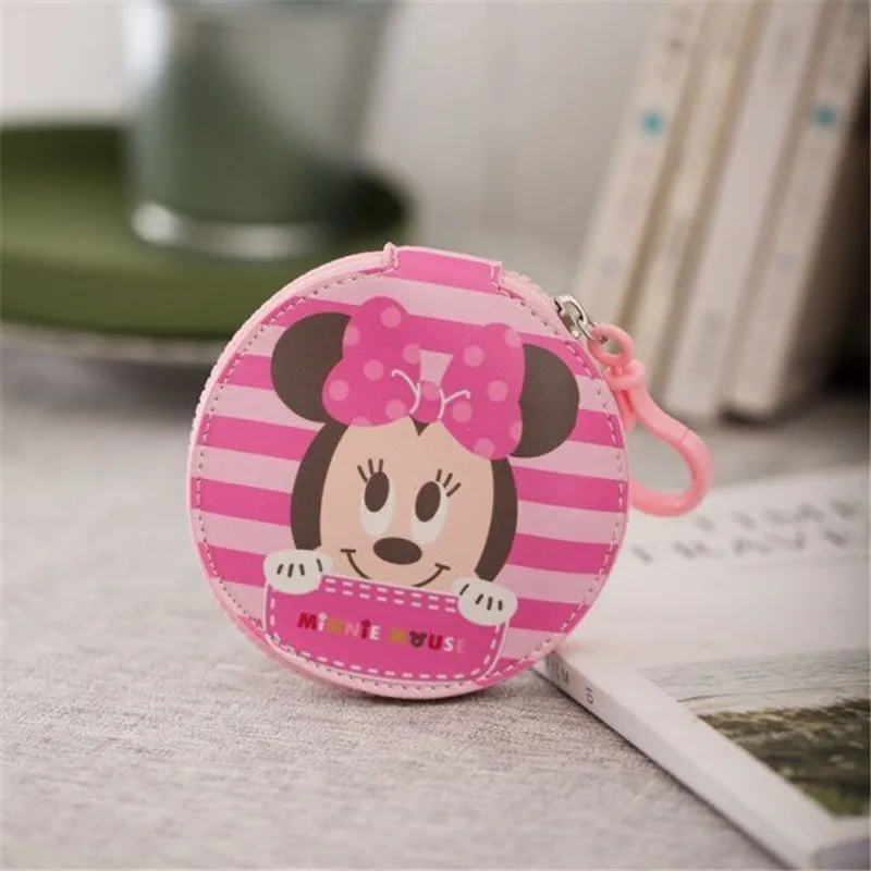Микки Маус дети мультфильм PU кошелек малыш Монета Сумка My melody, близнецы SAN-X мини кошелек - Цвет: Minne