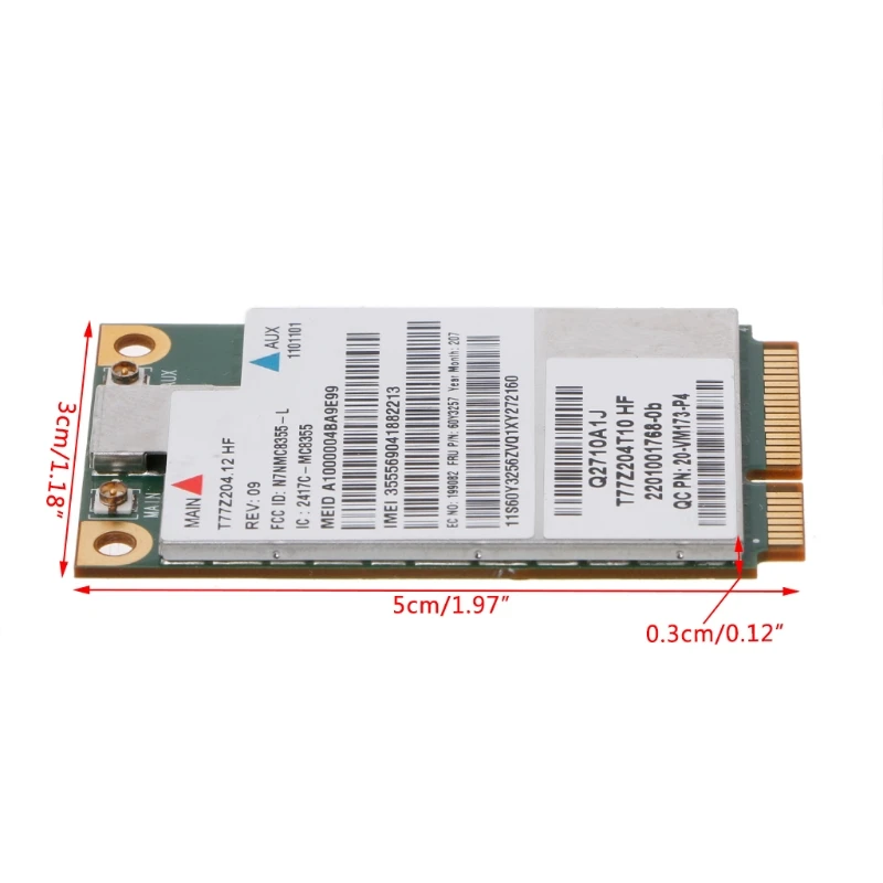 60Y3257 Gobi3000 MC8355 3G WWAN карты GPS для Lenovo Thinkpad W530 X230 T420 X220|Сетевые карты| |