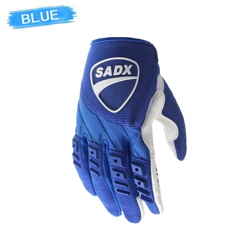 MX Troy Gp AIR DirtPaw перчатки для мотогонок летние дышащие легкие перчатки для горного велосипеда перчатки для мотокросса MTB - Цвет: Синий