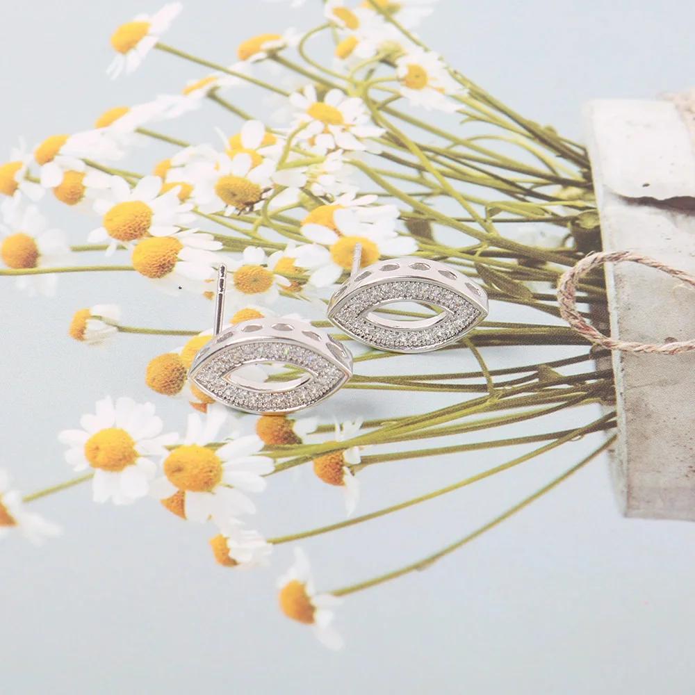 2020 новые милые серьги-гвоздики для губ белый циркон женщин пирсинг ювелирные