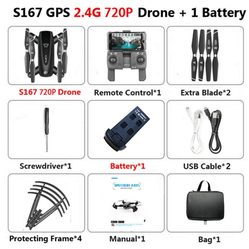2.4G 720P Camera Квадрокоптер с режимом удержания высоты HD Профессиональный мини Дрон камеры с автоматическим возвратом gps дроны, Радиоуправляемый вертолет воздушная видео детские игрушки - Цвет: 2.4G 720P Camera