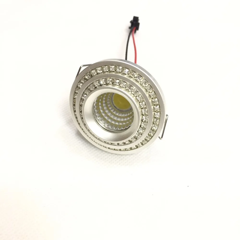 10 единиц 3 W светодиодный мини Einbauleuchte круглым verstellbarer пятно Deckenlampe 220 V светодиодный-Schrankleuchte