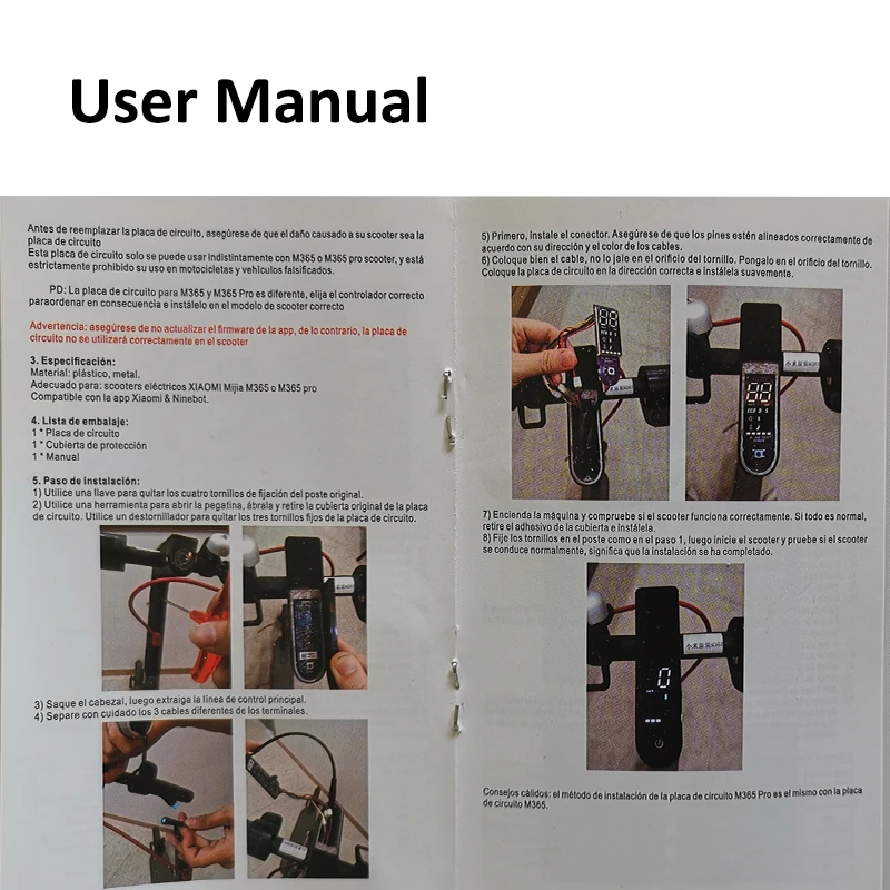 Приборная панель для Xiaomi Scooter M365/M365 Pro с BT крышкой аксессуары для ремонта