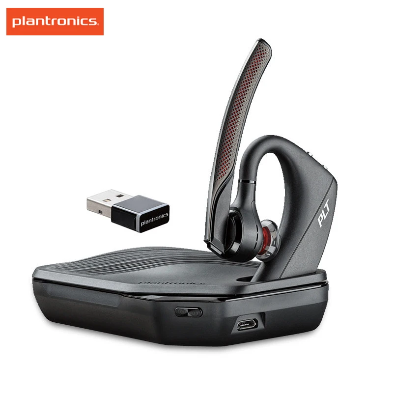 US $156.89 Plantronics Voyager 5200 UC Bluetooth Wireless Headset Noise Reduction Business Earphone SOFTWAREENABLED WindSmart Technology