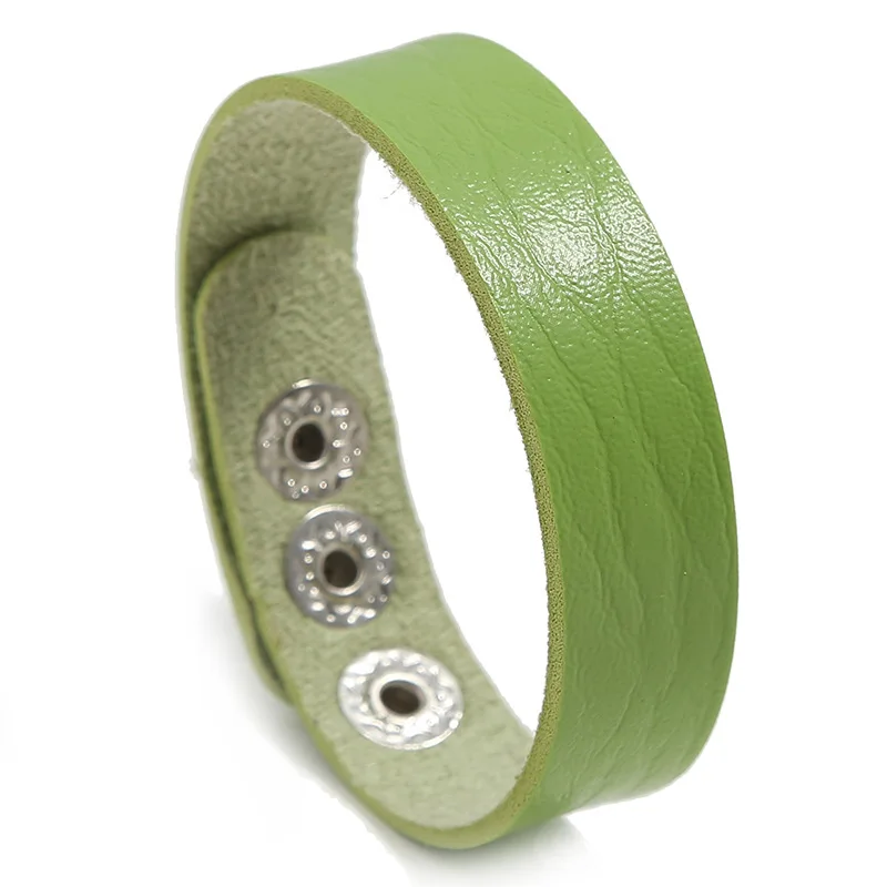 Bracelet for Men Women Leather Bracelets & Bangles Brown and Black Color bracelet jewelry