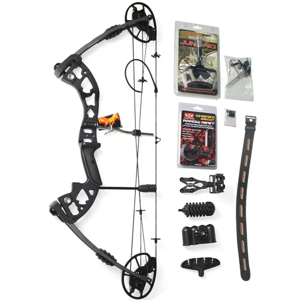 SHARROW Kit Arc à Poulies pour la Chasse à l'Arc Arcs Compounds Set 25Lbs à  40Lbs Réglable Arc de Chasse pour Adulte avec Accessoires et Flèches en  Carbone(Camo) : : Sports et