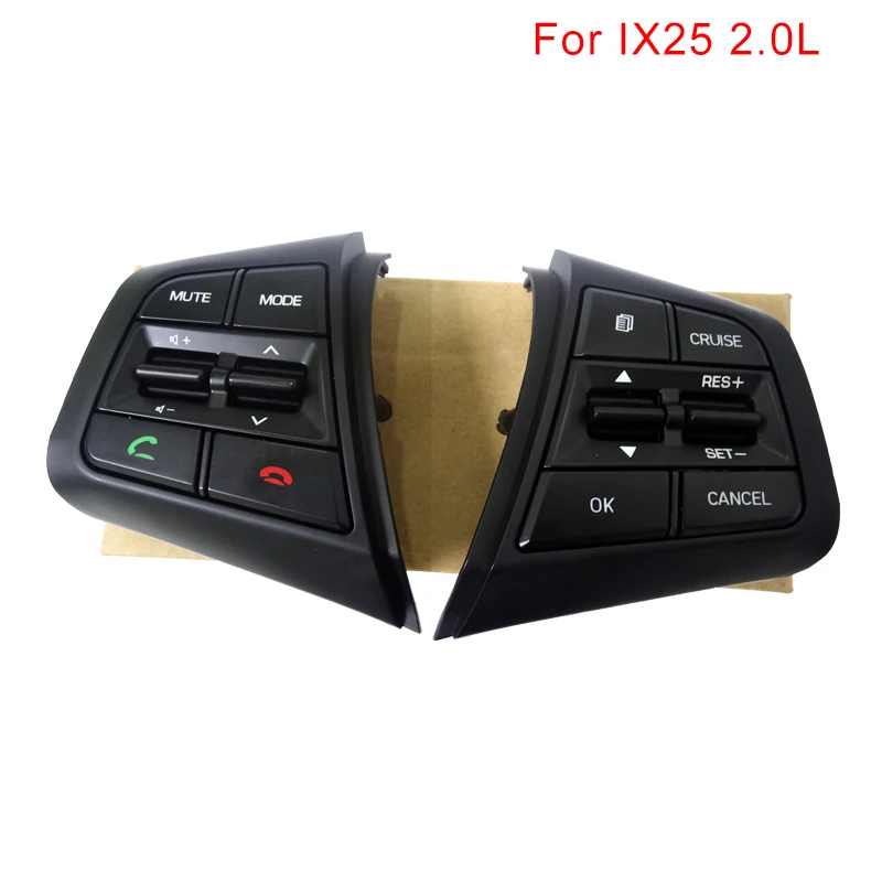 Для hyundai ix25 2,0 L многофункциональные спортивные гоночные рулевые колеса Bluetooth круиз контроль скорости переключатели с правой стороны для автомобиля