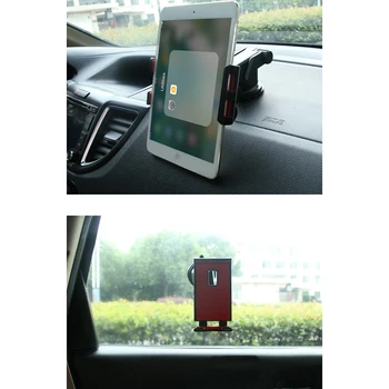

Tablet Car Holder For Samsung Huawei Ipad Pro Air Mini 1234 Gps Phone 360 Degree Adjustable Mobile Suction Cup Bracket Stand