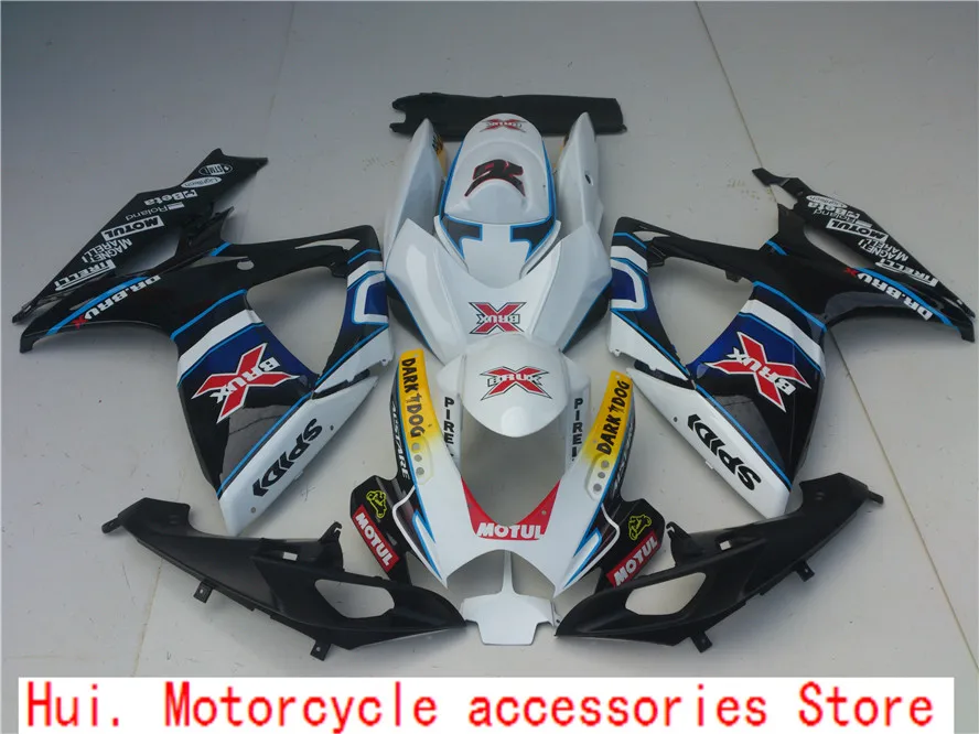 ABS впрыск Наборы для Suzuki GSXR600 750 K6 06 07 год 06 07 R 600 GSXR750 K8 06 07 мото обтекатель