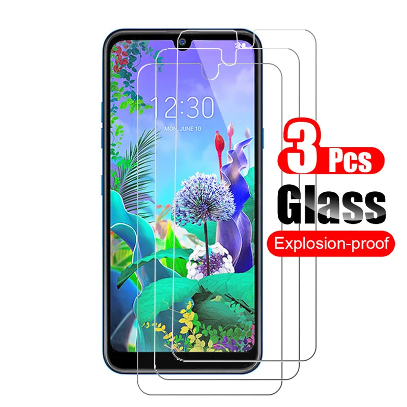 3 шт. закаленное стекло для LG Q60 защита экрана Защитная пленка 0 26 мм 9H K12 Prime
