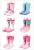 KushyShoo Rain Boots Kids Girl Cute Unicorn Printed Детские Резиновые сапоги Kalosze Dla Dzieci Водонепроницаемая Детская водная обувь