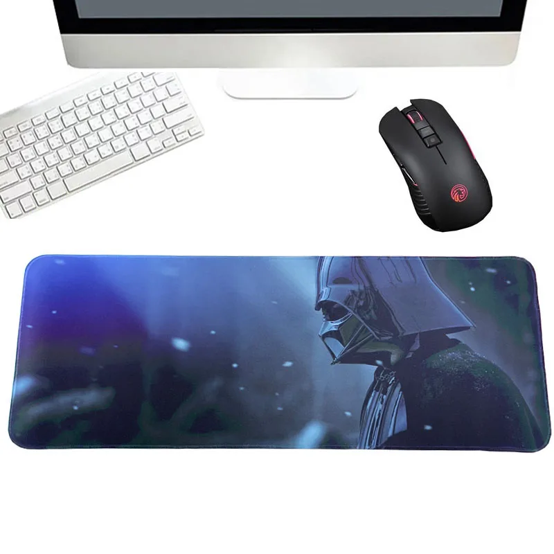 Игровой коврик для мыши Sovawin 80x30 см большой XL клавиатуры Противоскользящий из