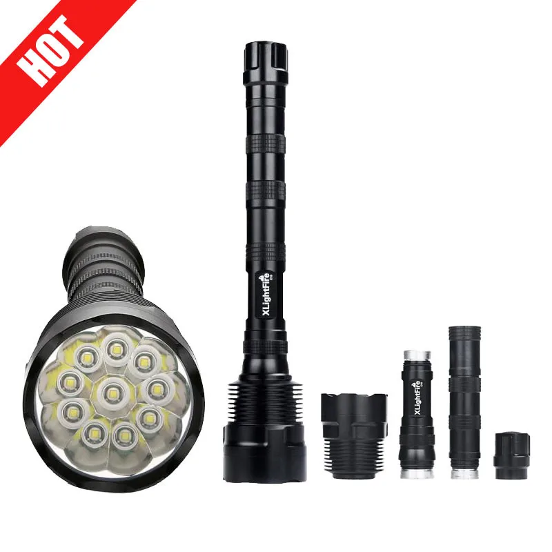 XLightFire 28000 люмен 18x CREE XML T6 5 Режим 18650 супер яркий светодиодный фонарик прочный высокой мощности