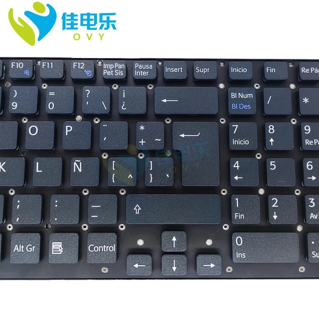 LA Latin Laptop Keyboard For SONY VAIO VPC-F219 VPC-F21 AGJ F21AFJ 