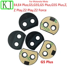 10 шт. стеклянная крышка для объектива камеры для Motorola MOTO Z Z2 Play Z2 Force E4 Plus G5 G5S Plus Задняя крышка объектива камеры с адезирующей наклейкой