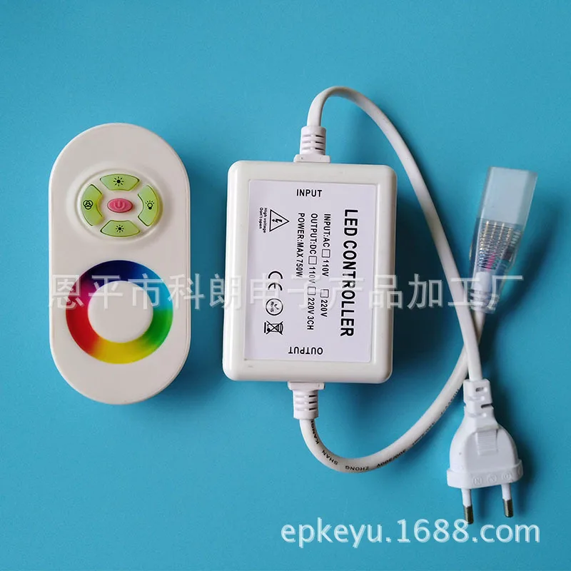 RF Touch High-pressure Light Bar Light Strip control ler 5050 Light 3528 светодиодный пульт дистанционного управления высокого давления