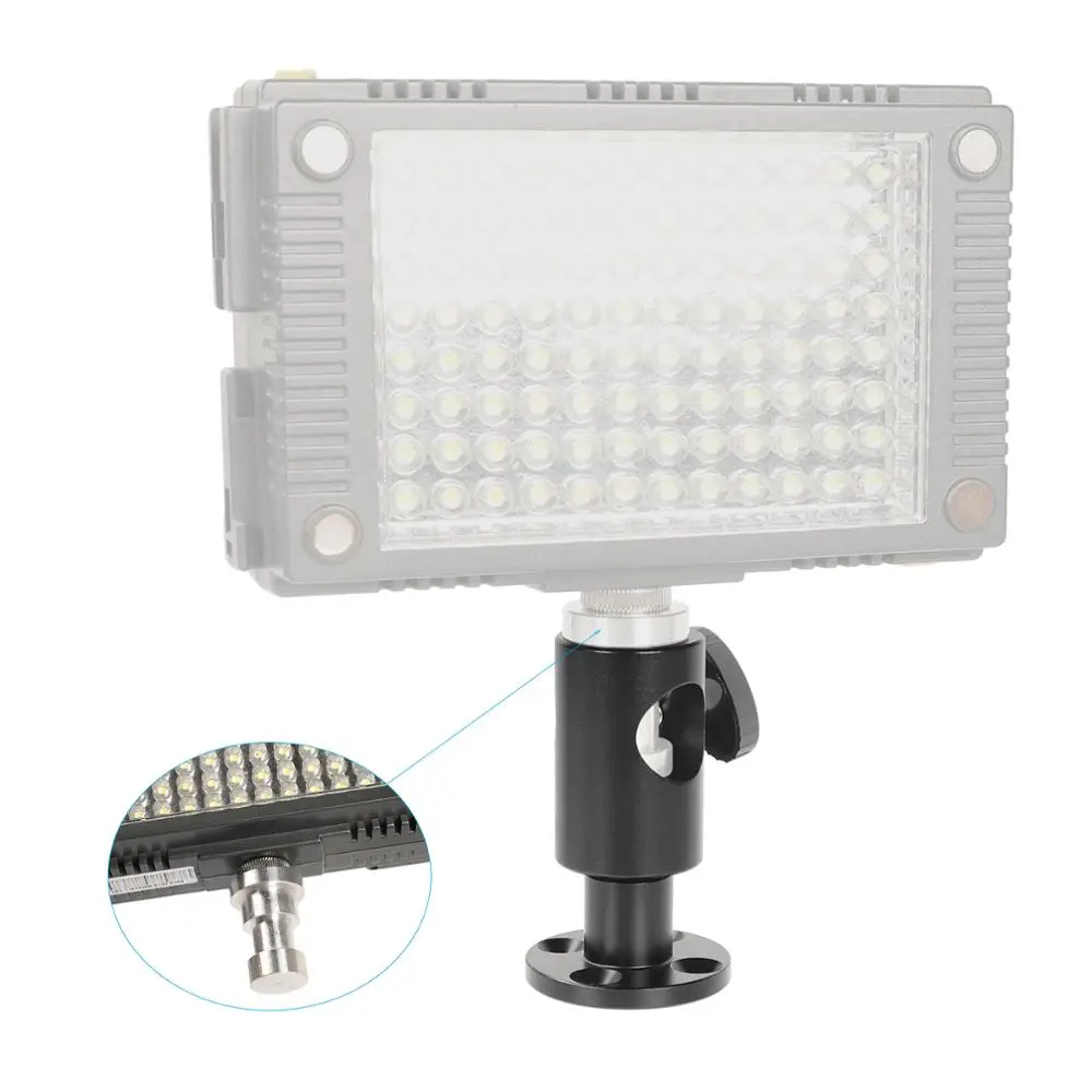 CAMVATE Алюминий сплава светильник Стенд Манекен головы Поддержка кронштейн с