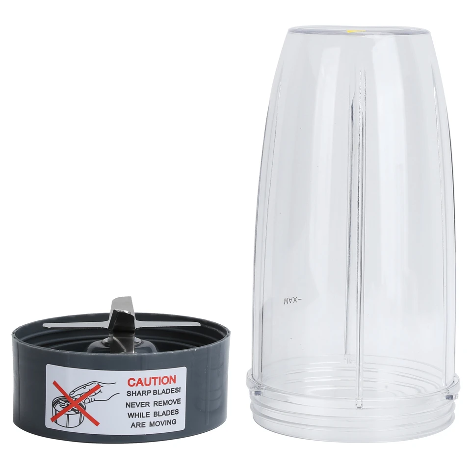 Tazza Per Spremiagrumi 32 OZ Con Lama A Croce – Ricambio Per Frullatori 600W-900W, ABS E Acciaio Inox
